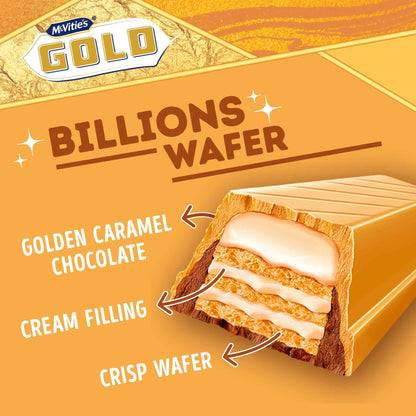 Gold Billions Wafer - Golden by McVitie's