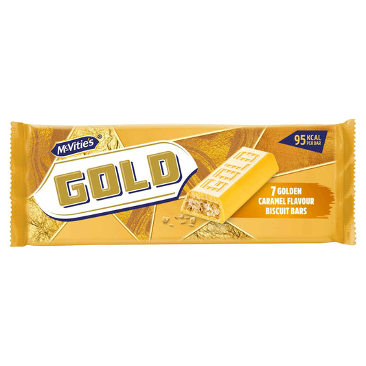 Mcvitie's Gold Biscuit Bars 7 Pack 124g by MCVITIES