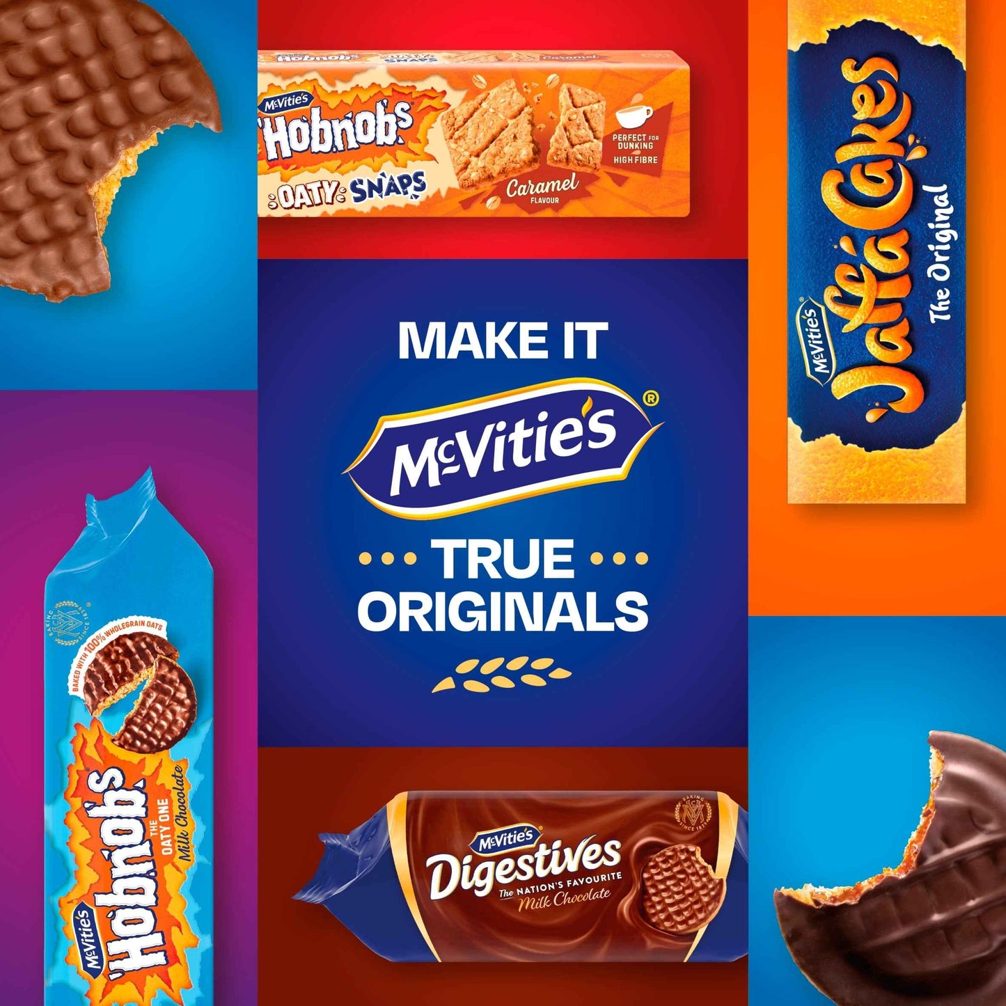 Hobnobs Oaty Snaps Caramel 167g by McVitie's