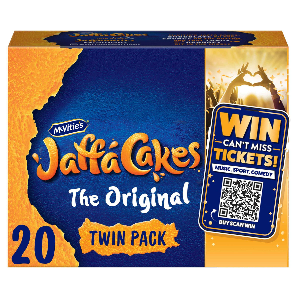Jaffa Cakes Original Biscuits Twin by McVitie's