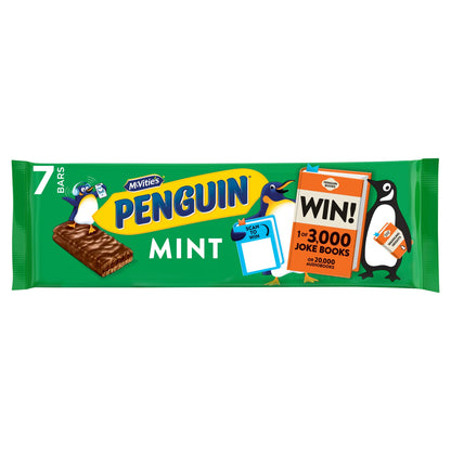 Penguin Mint Chocolate Biscuit 7 by McVitie's at The British Vault