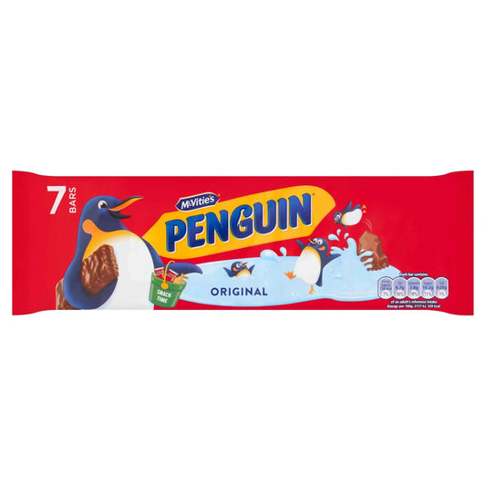 Penguin Original Biscuit Bar 7 Pack by McVitie's