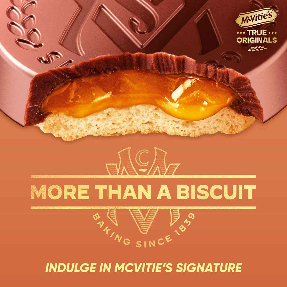Signature Caramel Milk Chocolate by McVitie's