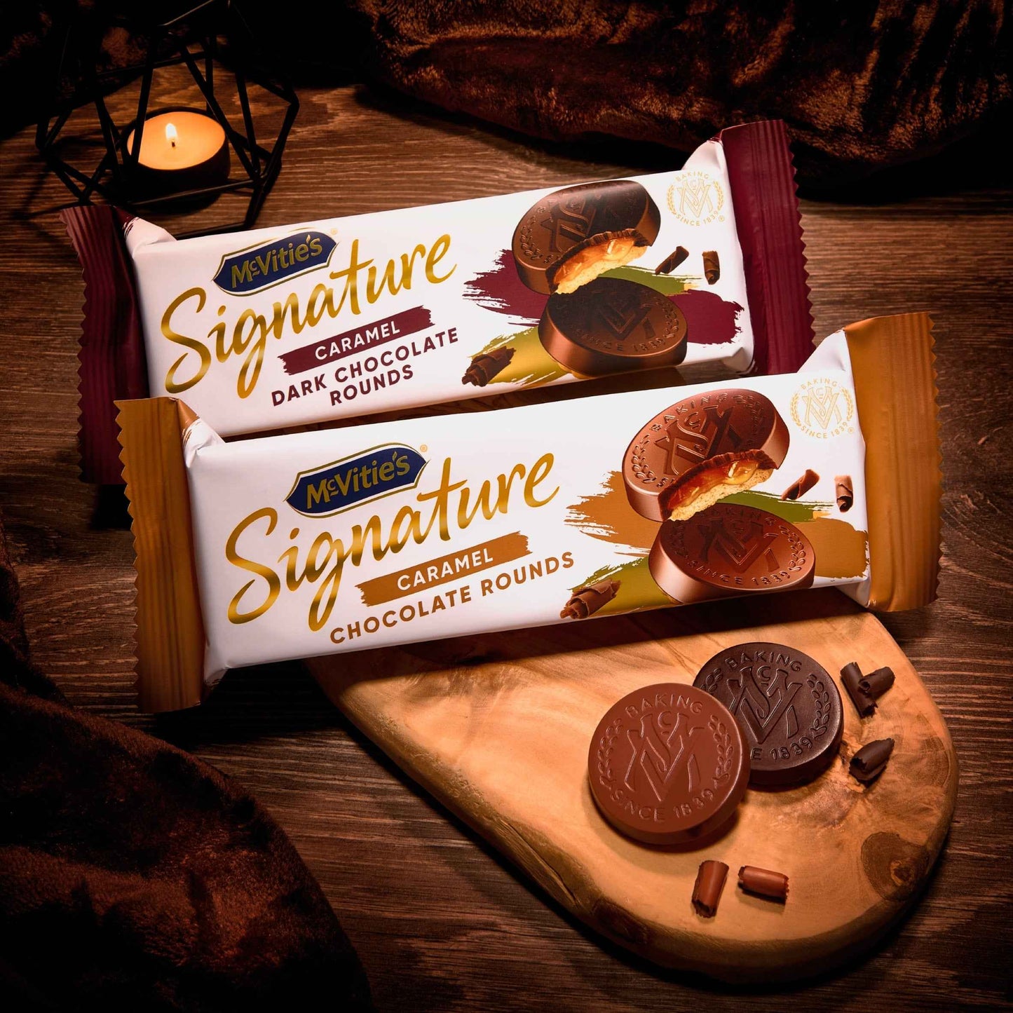Signature Caramel Milk Chocolate by McVitie's