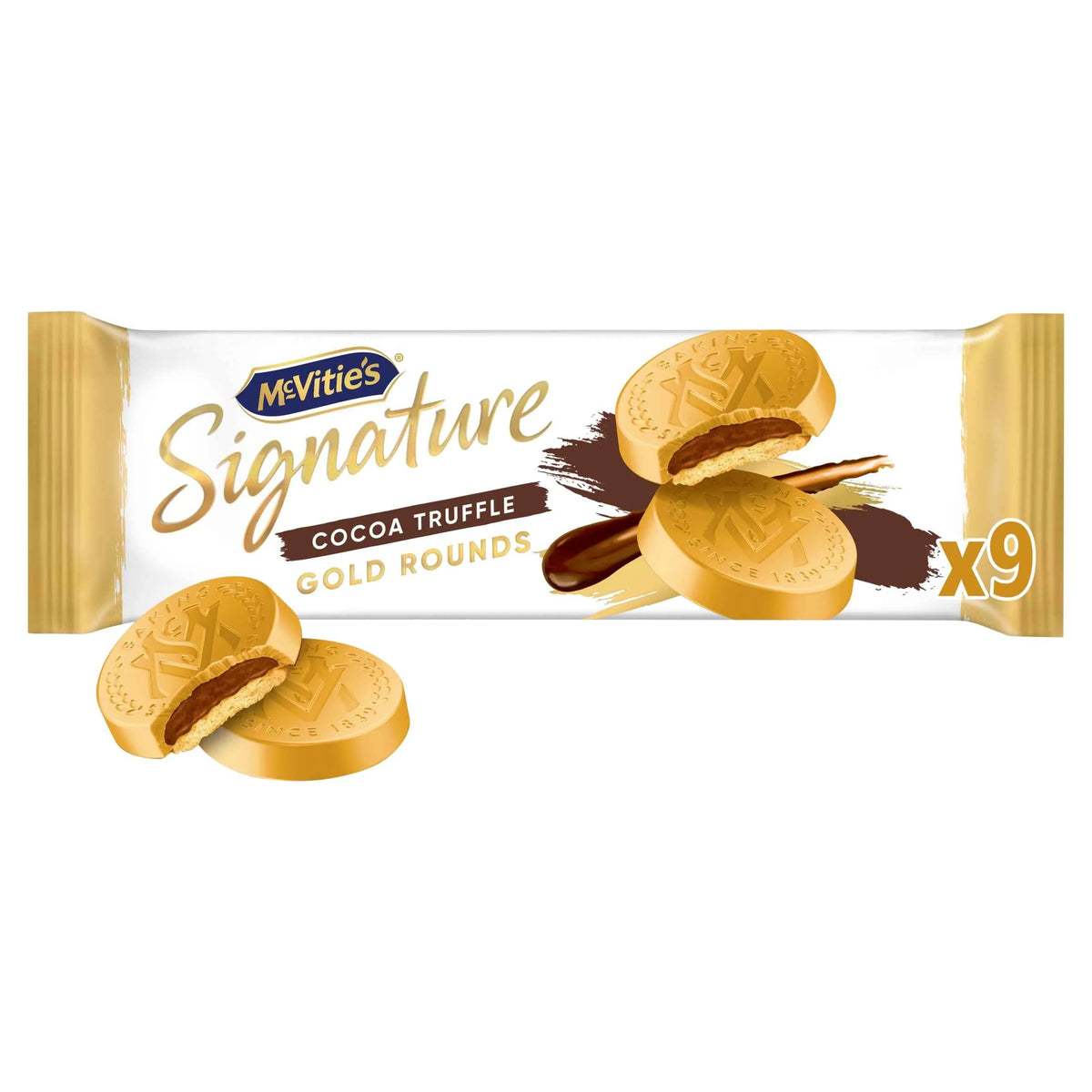 Signature Cocoa Truffle Gold Rounds by McVitie's