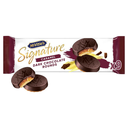 Signature Dark Chocolate Rounds Biscuits 109g by McVitie's