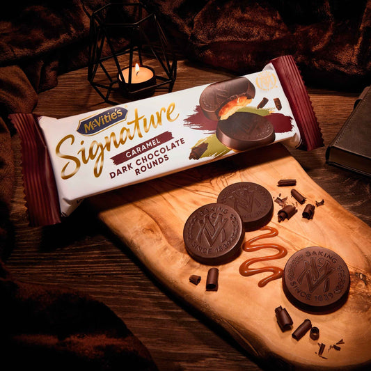 Signature Dark Chocolate Rounds Biscuits 109g by McVitie's