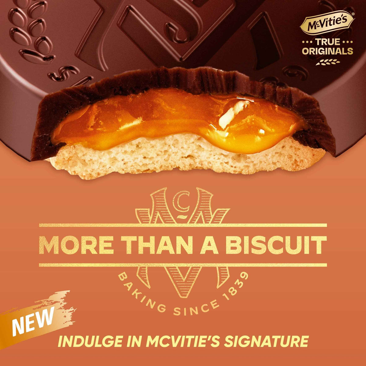 Signature Dark Chocolate Rounds Biscuits 109g by McVitie's