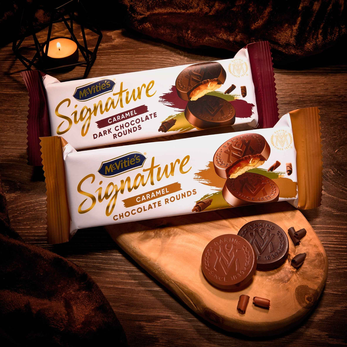 Signature Dark Chocolate Rounds Biscuits 109g by McVitie's