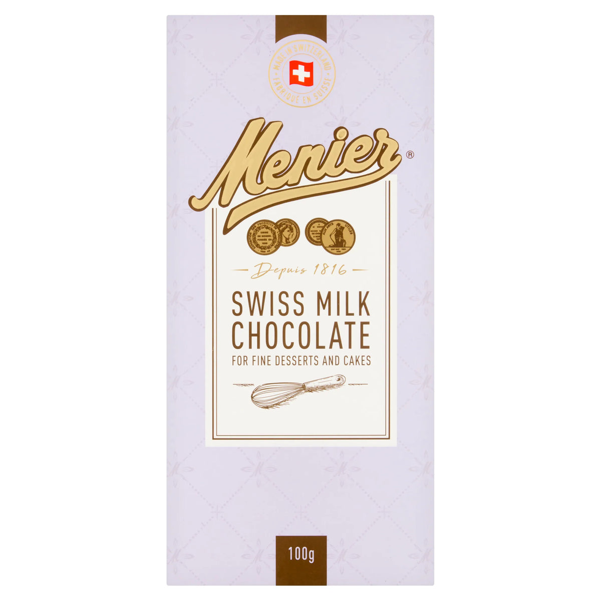 Milk Chocolate Patissier 100g by MENIER at The British Vault
