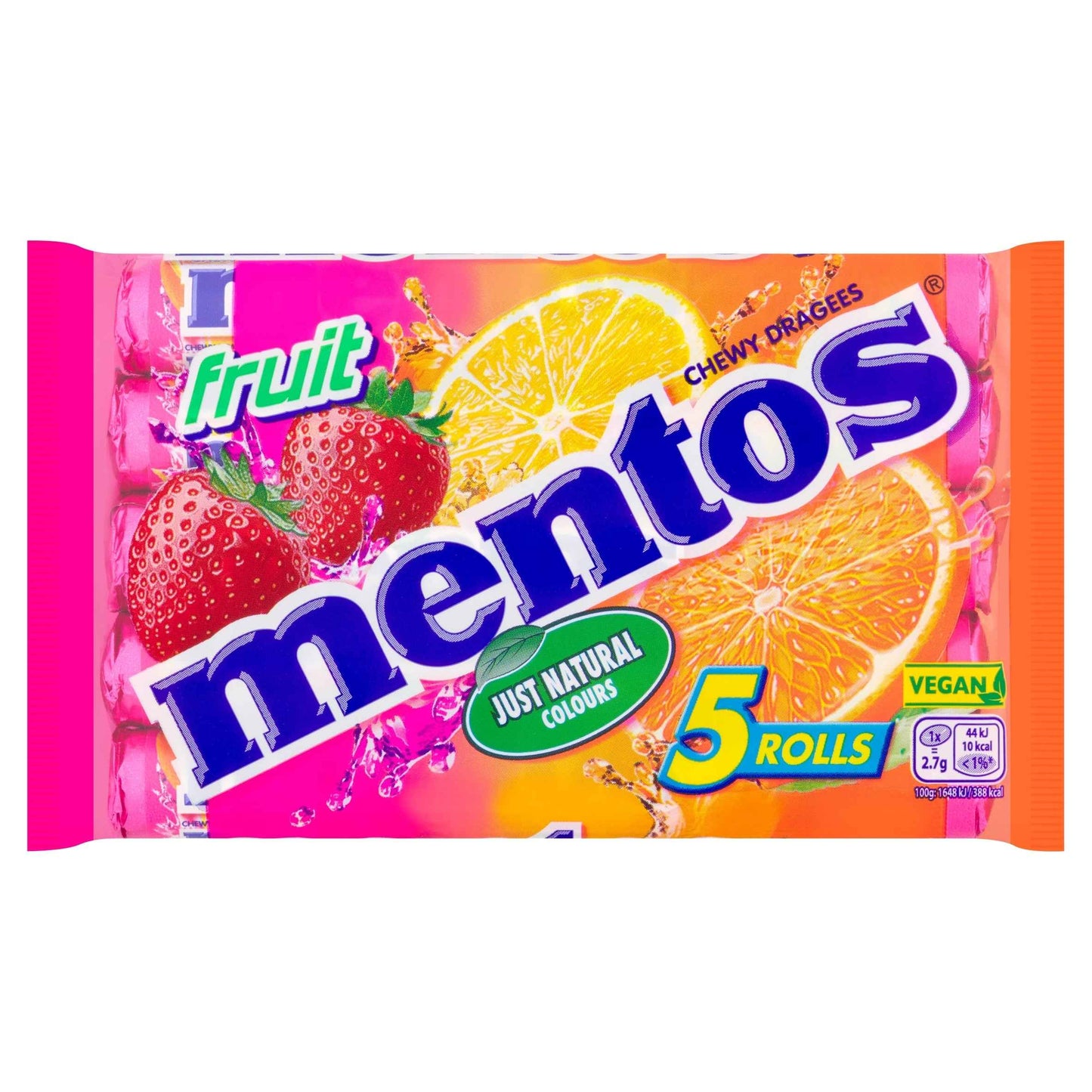 Fruit Che Wy Sweets 5 X 38 G by MENTOS
