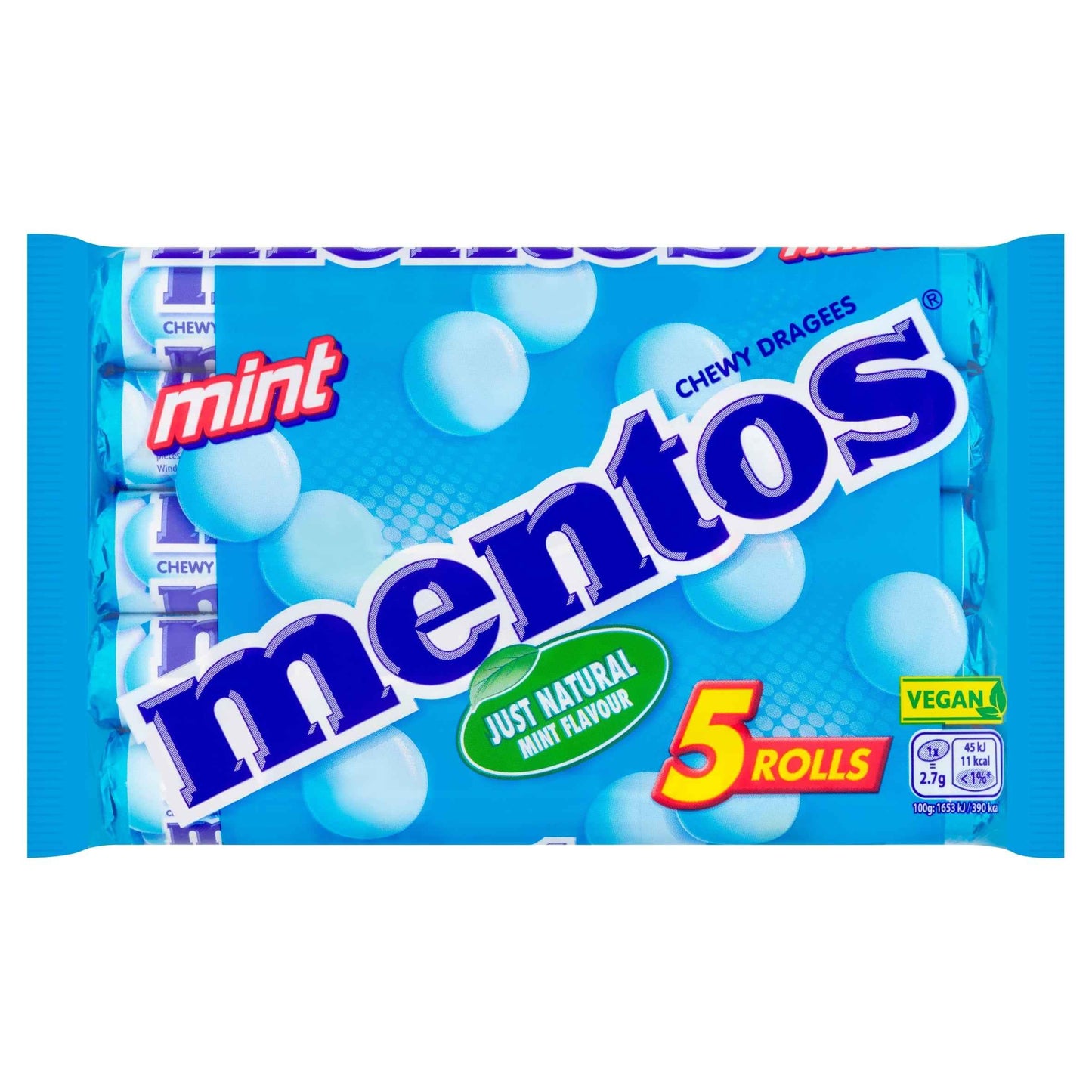 Mint Chewy Sweets 5 X 38g by MENTOS