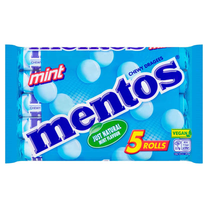 Mint Chewy Sweets 5 X 38g by MENTOS