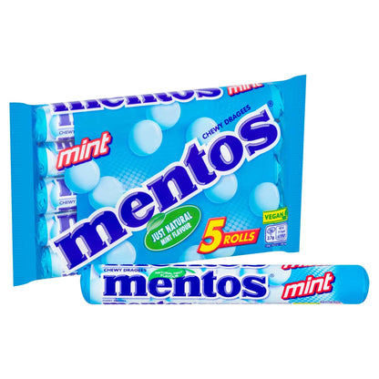 Mint Chewy Sweets 5 X 38g by MENTOS