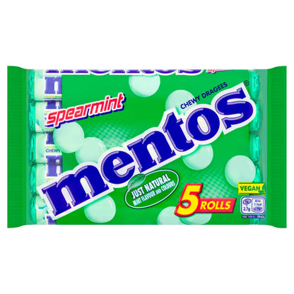 Spearmint 5 Pack 190g by MENTOS