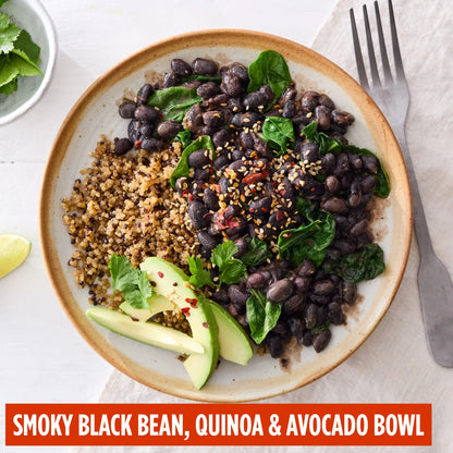 Smoky Black Turtle Beans 240g by MERCHANT GOURMET