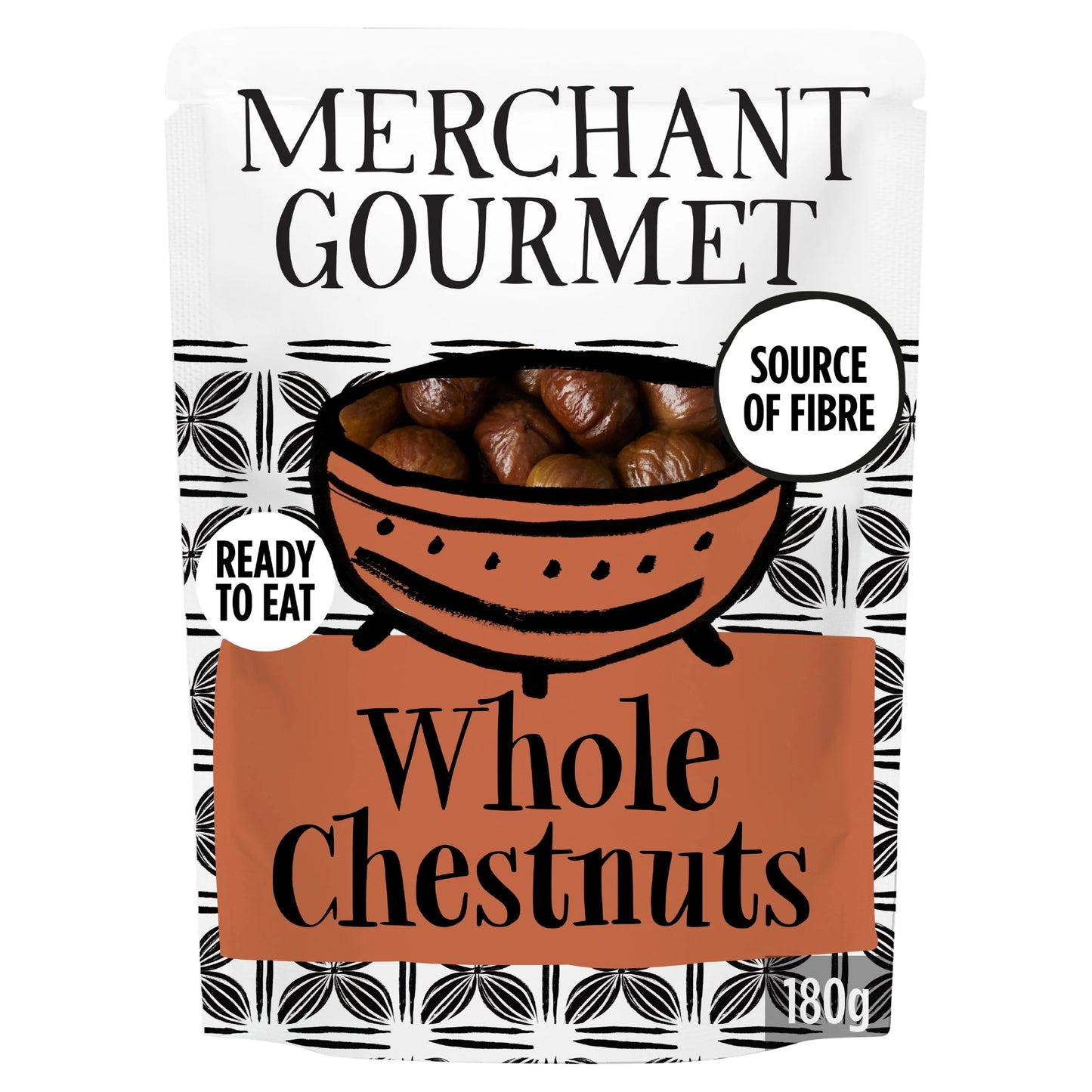 Whole Chestnuts 180g by MERCHANT GOURMET