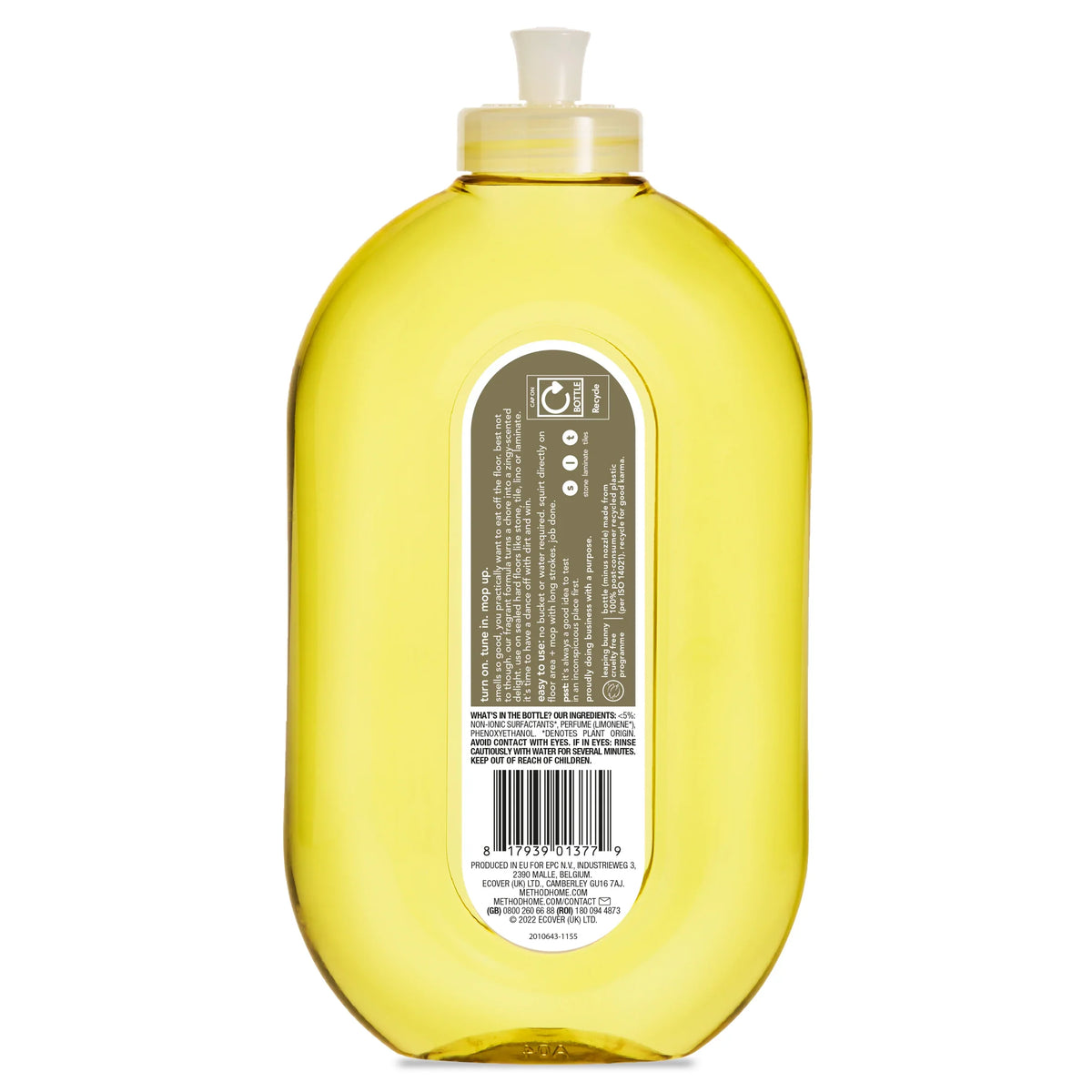 All Purpose Floor Cleaner Lemon & by METHOD at The British Vault