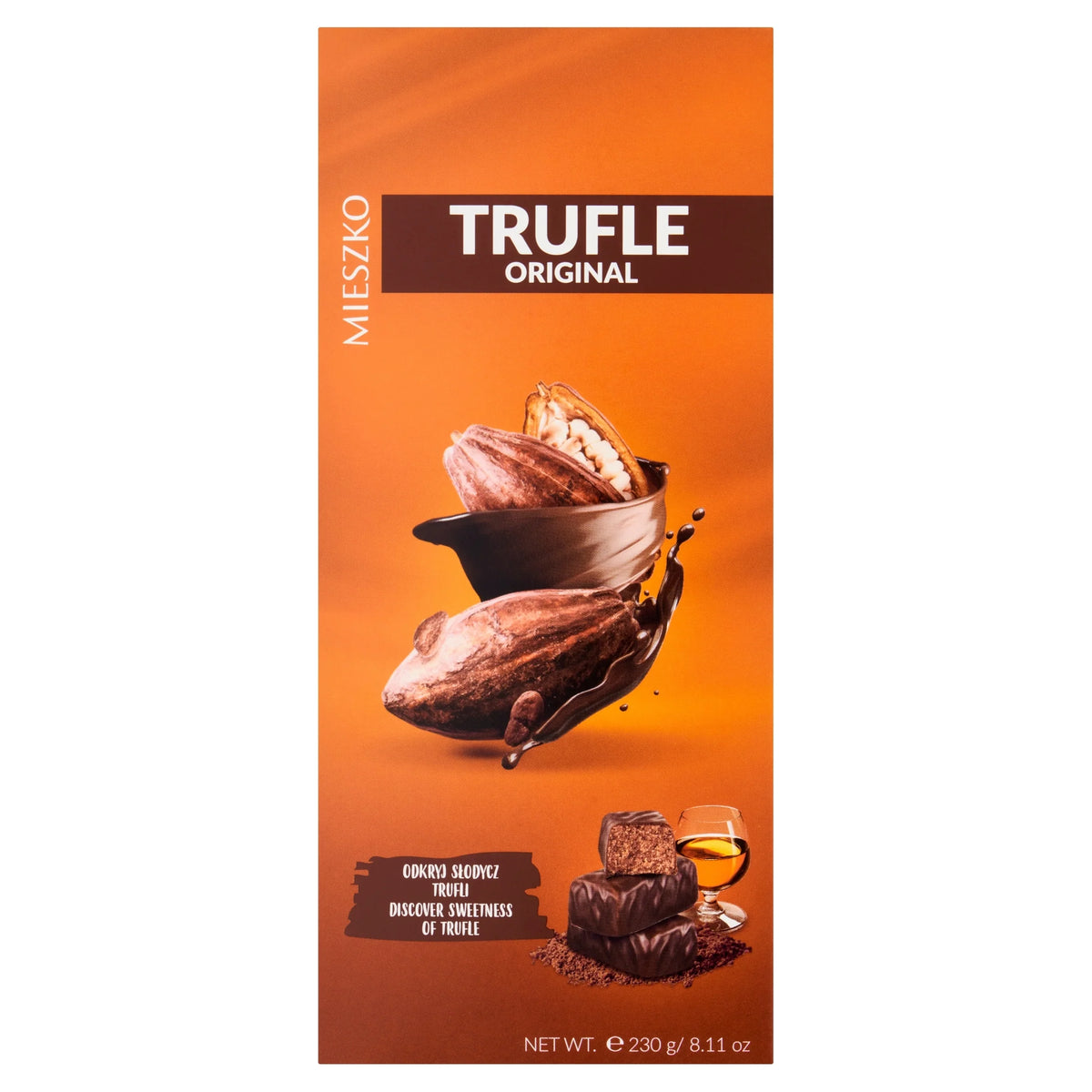 Original Chocolate Truffles With Rum by MIESZKO