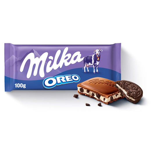 Oreo Chocolate Bar 100g by MILKA