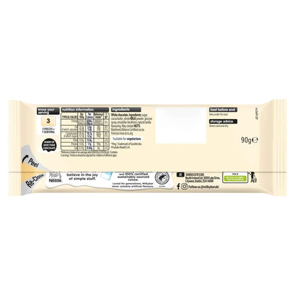 White Chocolate Sharing Bar 90g by MILKYBAR