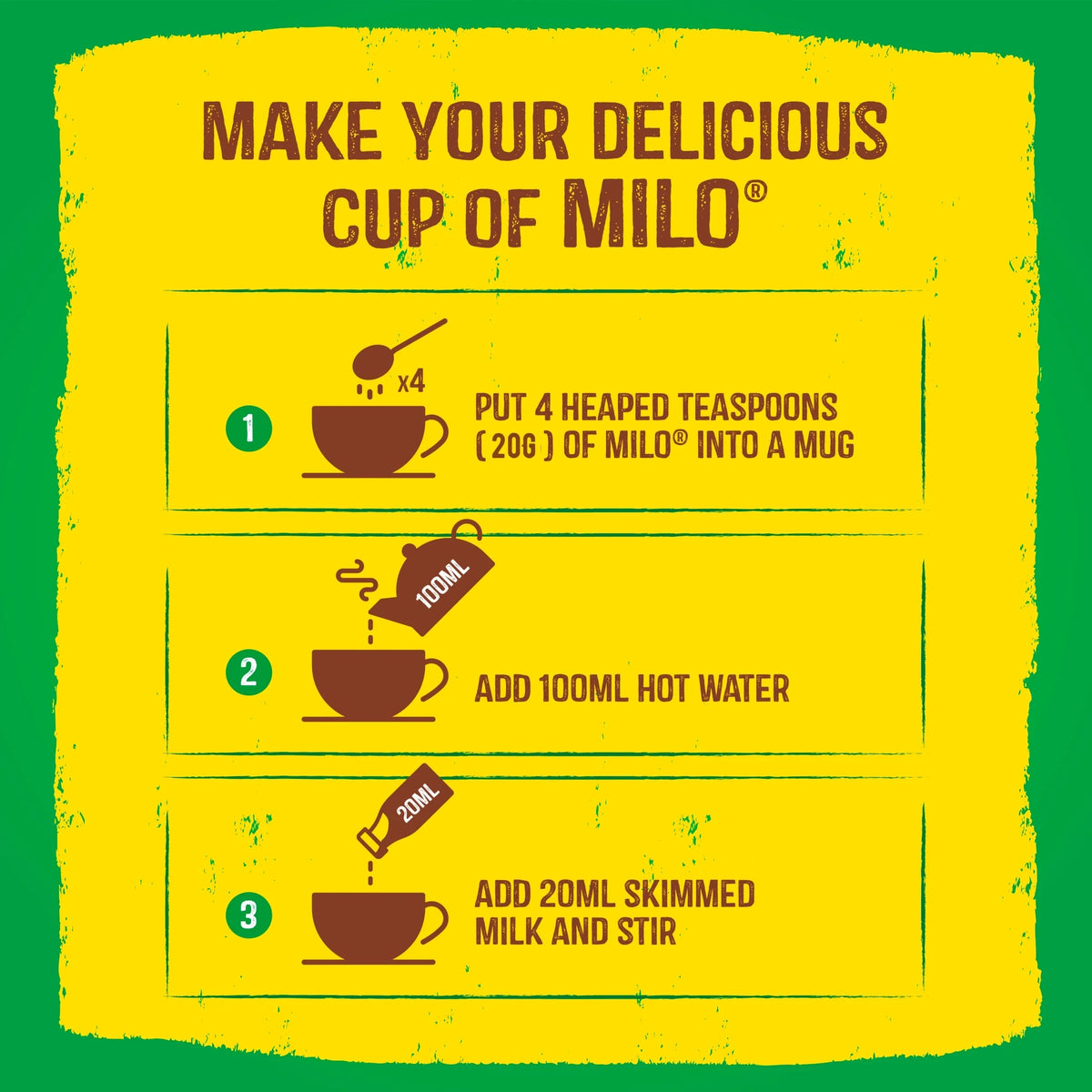 Milo Instant Malt Chocolate Drinking Powder by Nestle