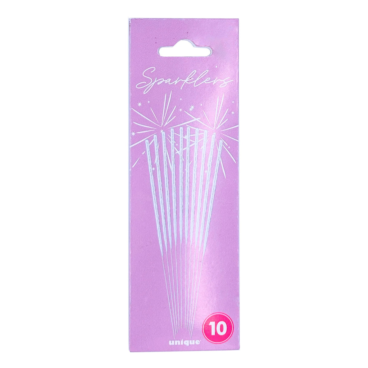 Mini Cake Sparklers 10pk by UNIQUE PARTY