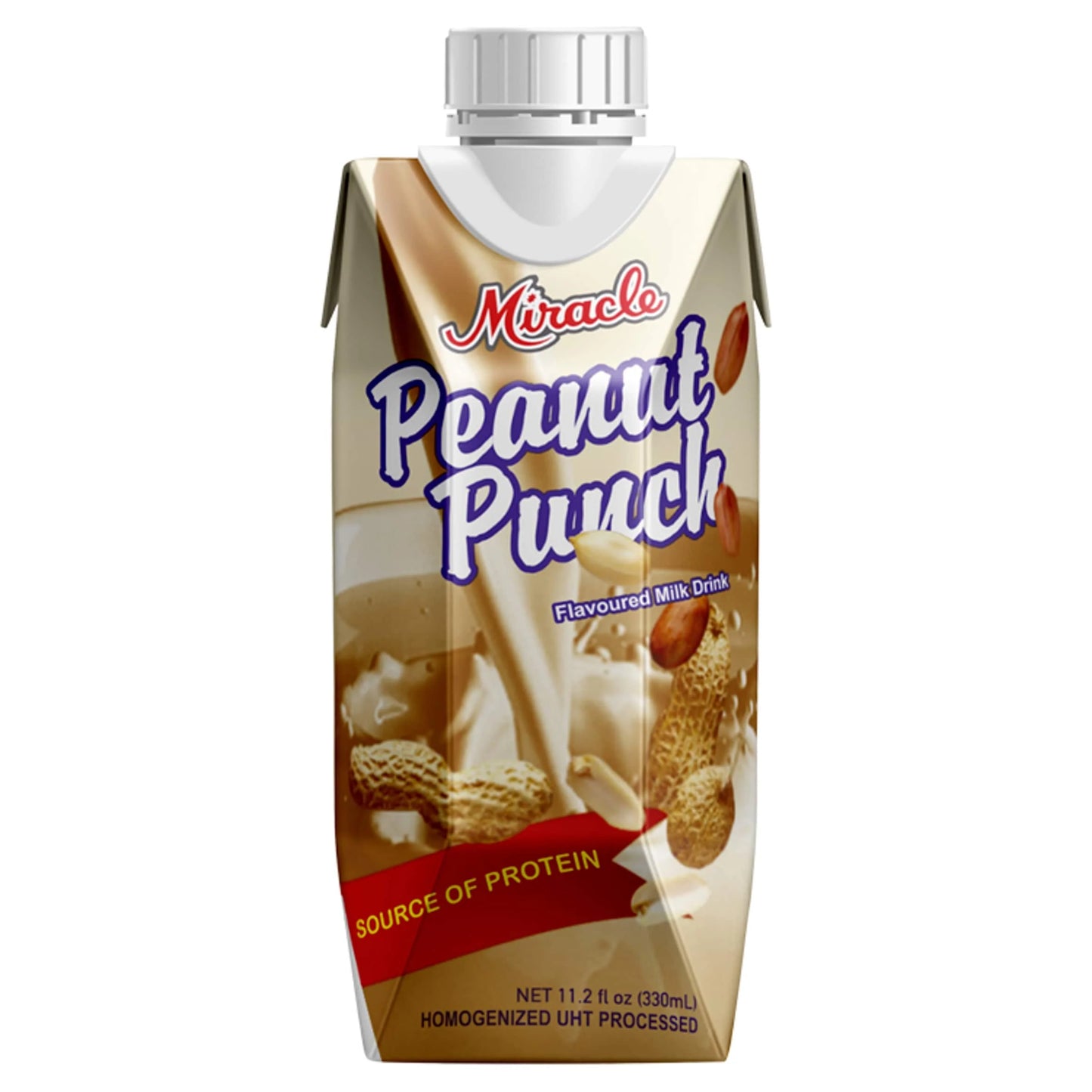 Peanut Punch Screwcap 330ml by MIRACLE