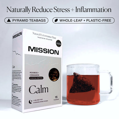 Calm Rooibos Tea With Cinnamon, Cocoa by MISSION