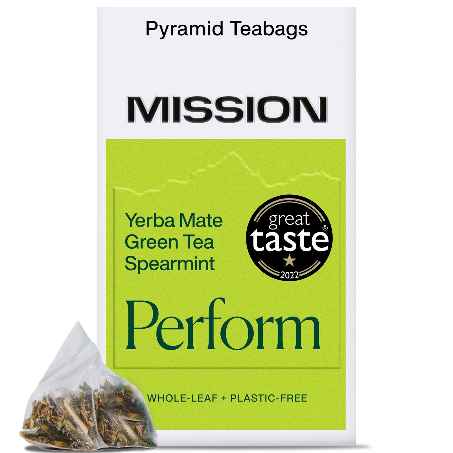 Perform Yerba Mate With Green Tea, by MISSION
