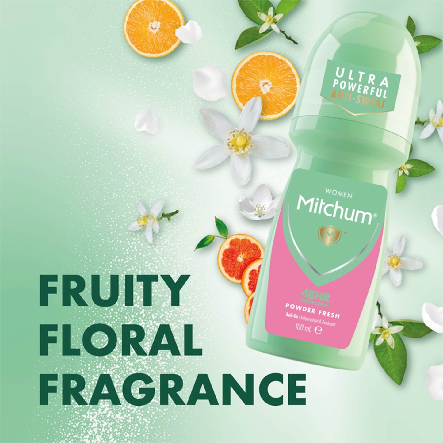 Powder Fresh Roll On100ml by Mitchum