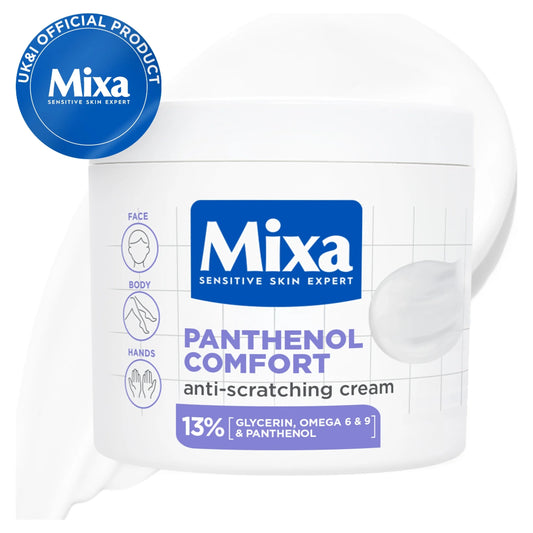 Body Panthenol Comfort Cream Jar 400ml by Mixa