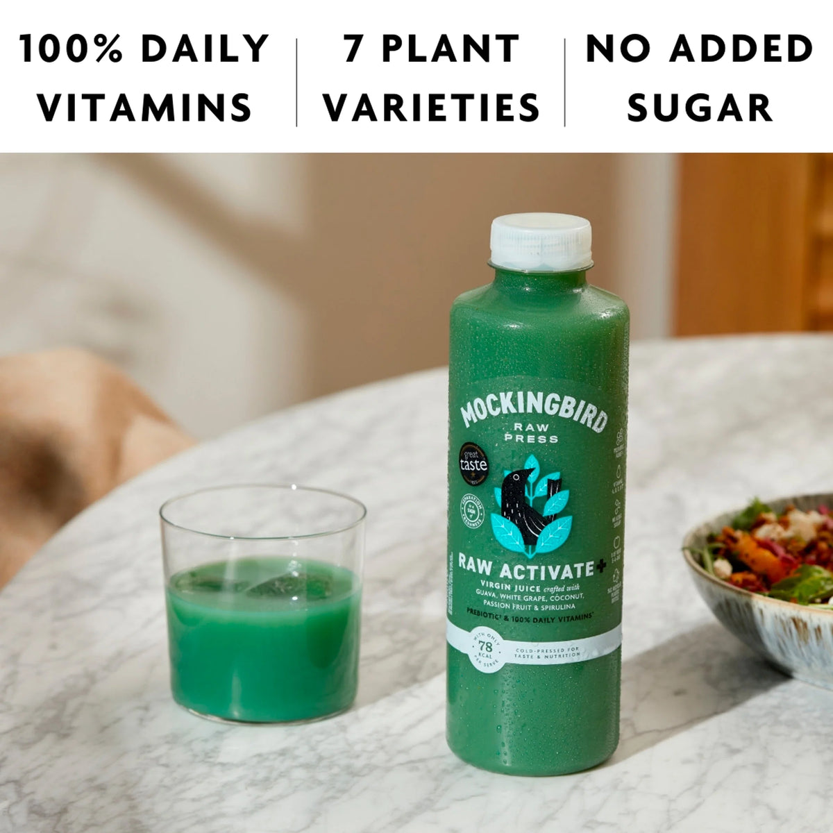 Raw Activate Virgin Juice 750ml by MOCKINGBIRD