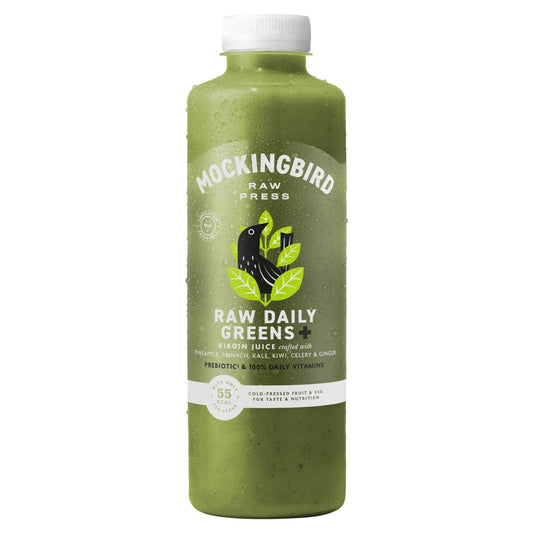 Raw Daily Greens Juice 750ml by MOCKINGBIRD