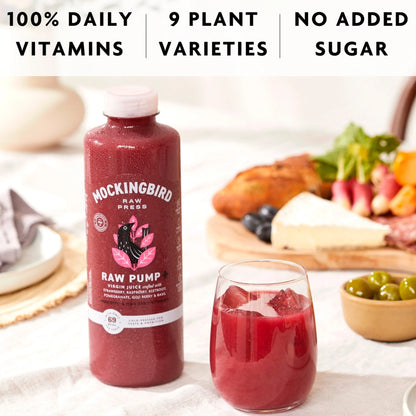 Raw Pump Virgin Juice 750ml by MOCKINGBIRD