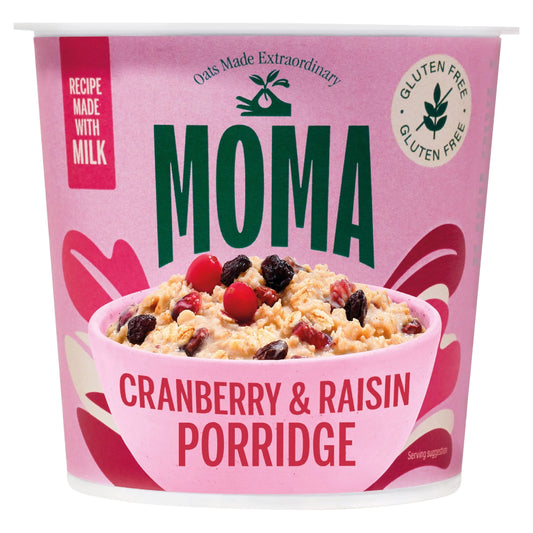 Moma Gluten Free Porridge Pot - Cranberry & by MOMA FOODS LTD
