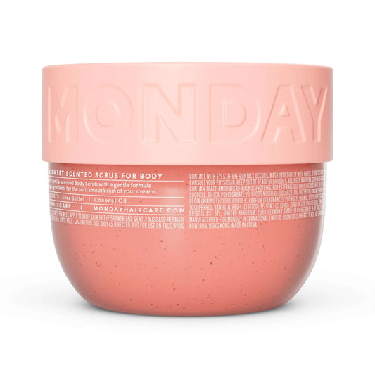 Body Scrub Vanilla Glaze 510g by MONDAY HAIRCARE