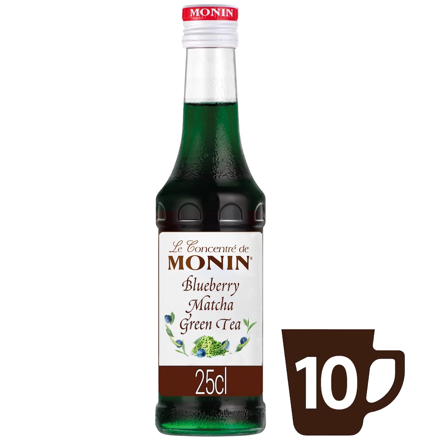 Blueberry Matcha Green Tea Concentrate by MONIN