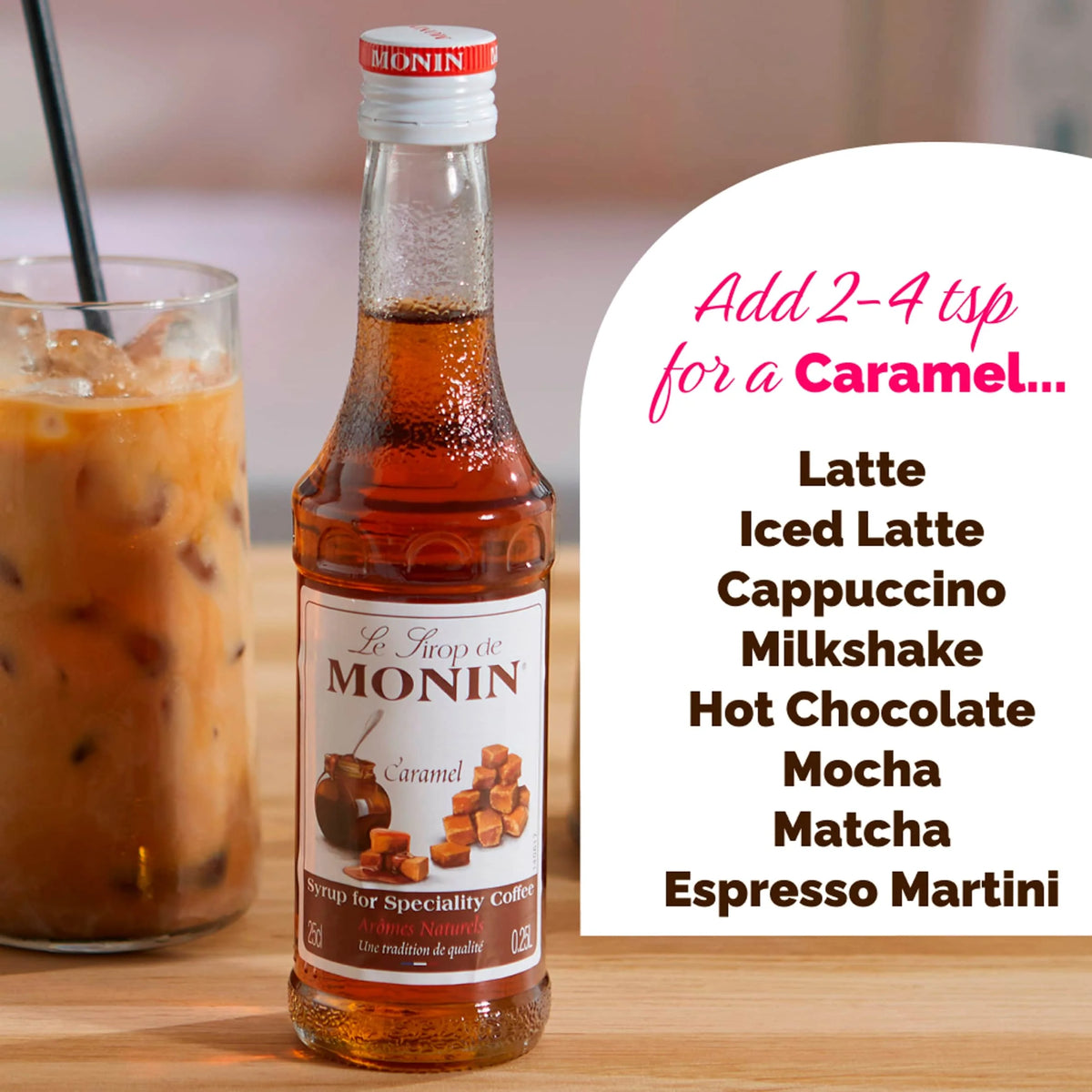 Caramel Syrup 250ml by MONIN
