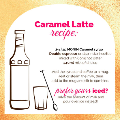 Caramel Syrup 250ml by MONIN