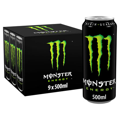 Energy 9 X 500ml by MONSTER