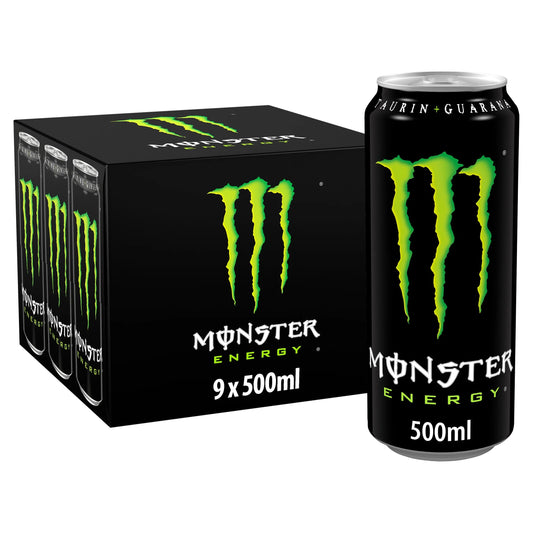 Energy 9 X 500ml by MONSTER