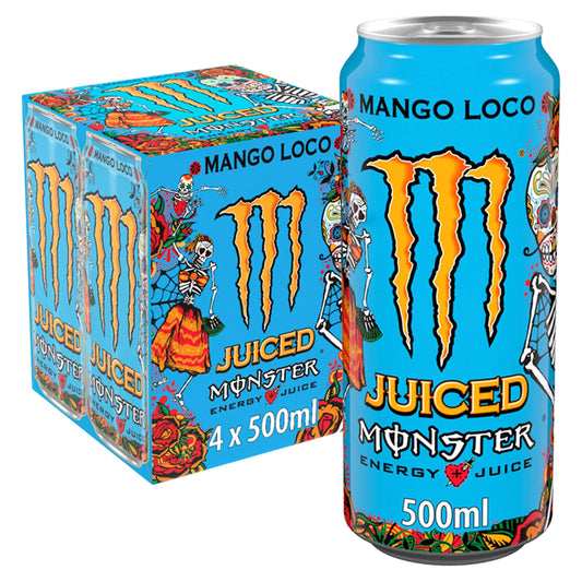 Energy Drink Mango Loco 4x500ml by MONSTER