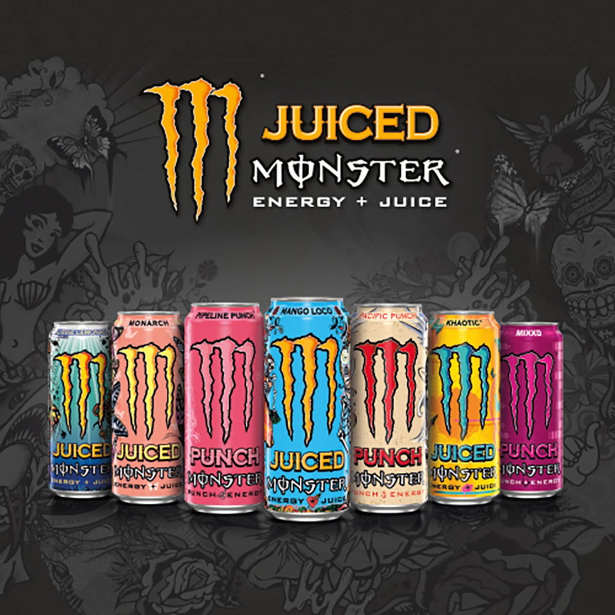 Energy Drink Mango Loco 4x500ml by MONSTER