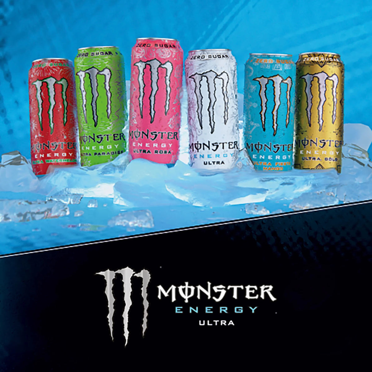 Energy Drink Ultra 4x500ml by MONSTER