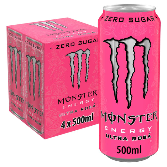 Energy Drink Ultra Rosa 4x500ml by MONSTER