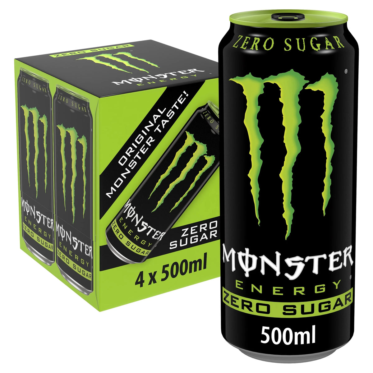 Energy Zero Sugar 4x500ml by MONSTER