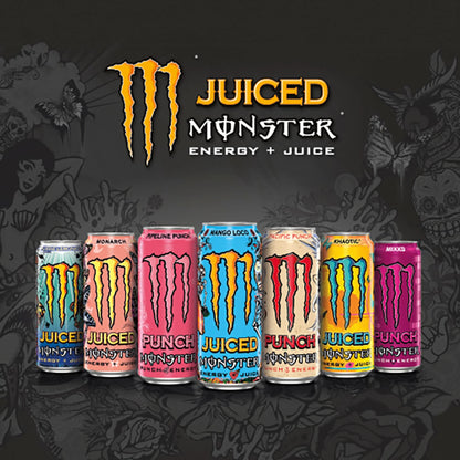 Juiced Aussie Style Lemonade 4x500ml by MONSTER