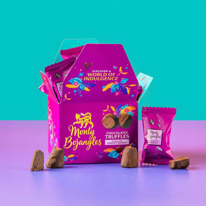 Choccy Scoffy Truffles 135g by MONTY BOJANGLES