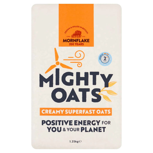 Mighty Oats Creamy Superfast Oats by MORNFLAKE